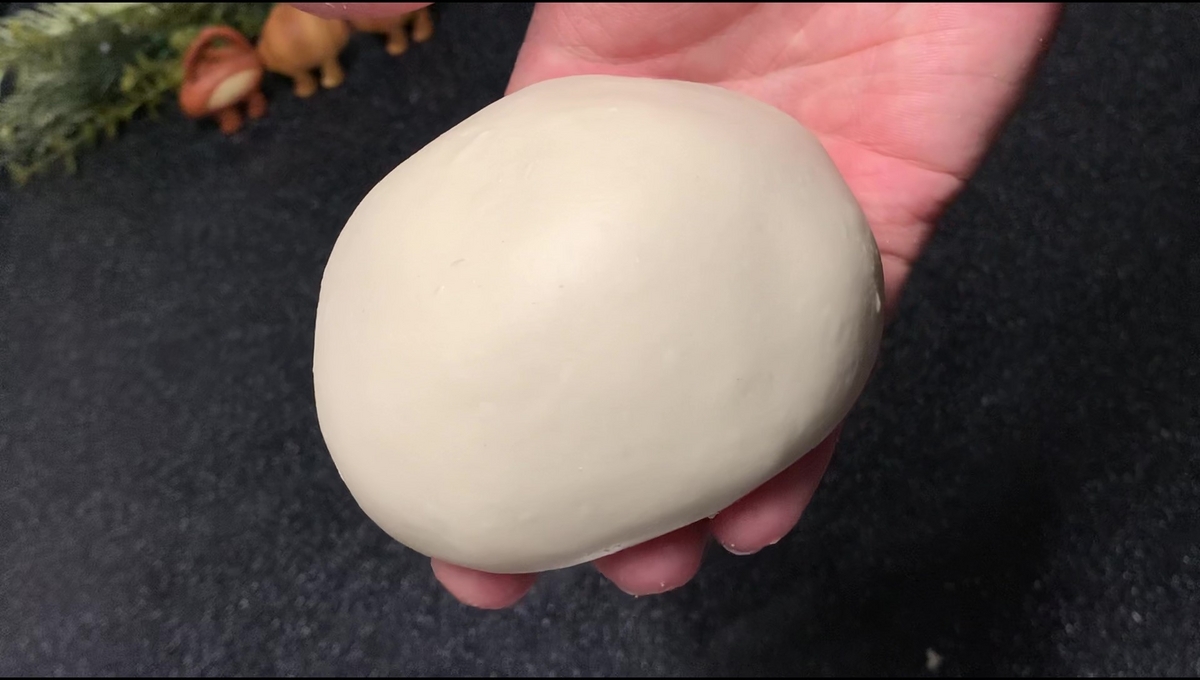 パン生地　ベタつき