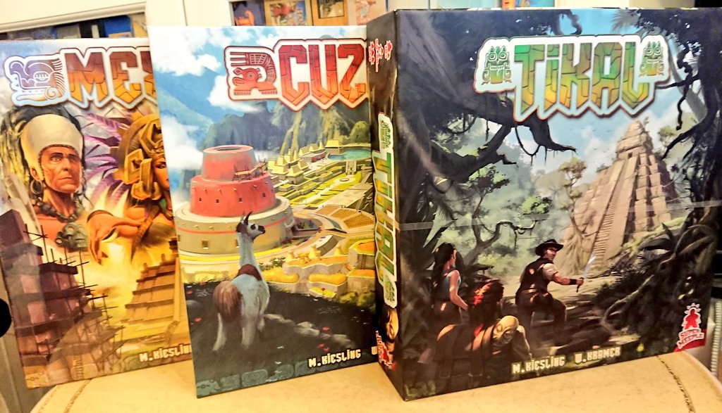 怖い顔3部作について ティカル メキシカ クスコ Boardgame Bonus Track