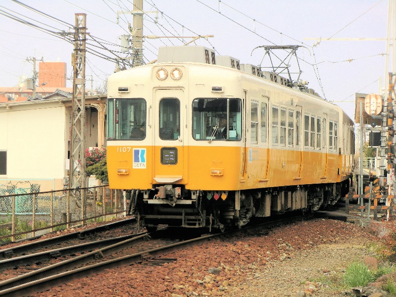 ことでん1100形1107-1108号 行先表示LED化 - 琴電撮影日記