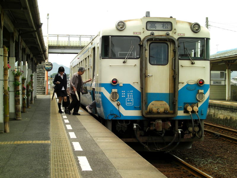 四国サボ 鉄サボ 三本松 高松