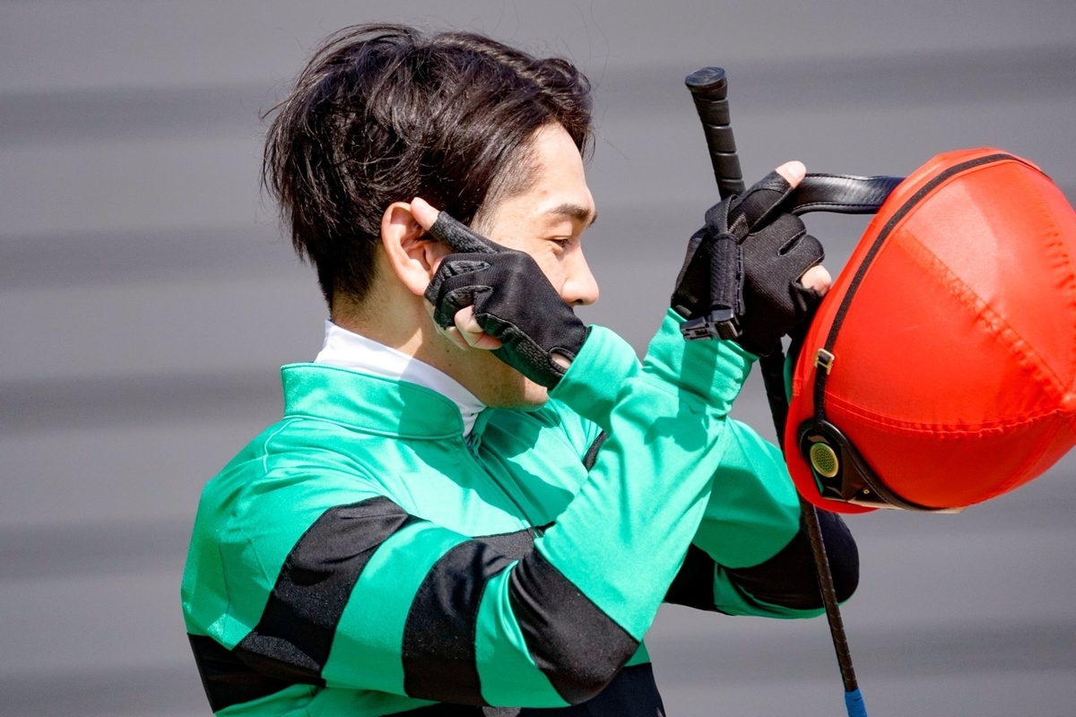 画像は3月21日、中山競馬場にて。