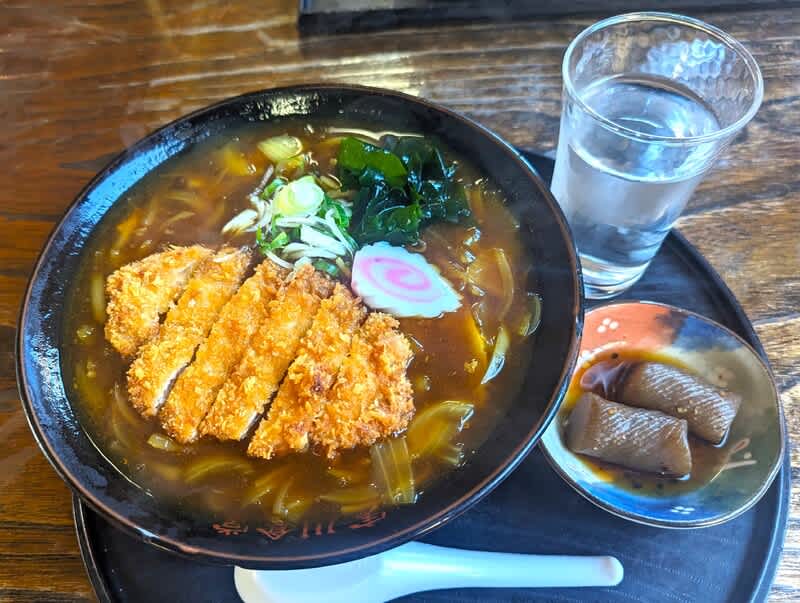 実川食堂＠銚子 利根川の河口エリアにもあった「和風カレーラーメン