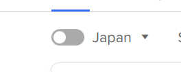 DuckDuckGoのスイッチ。
