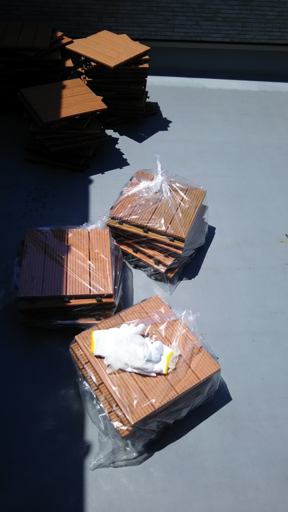 デッキパネル撤去