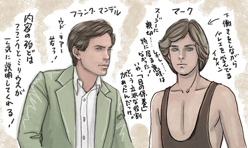 サスペリアのマークとマンデル