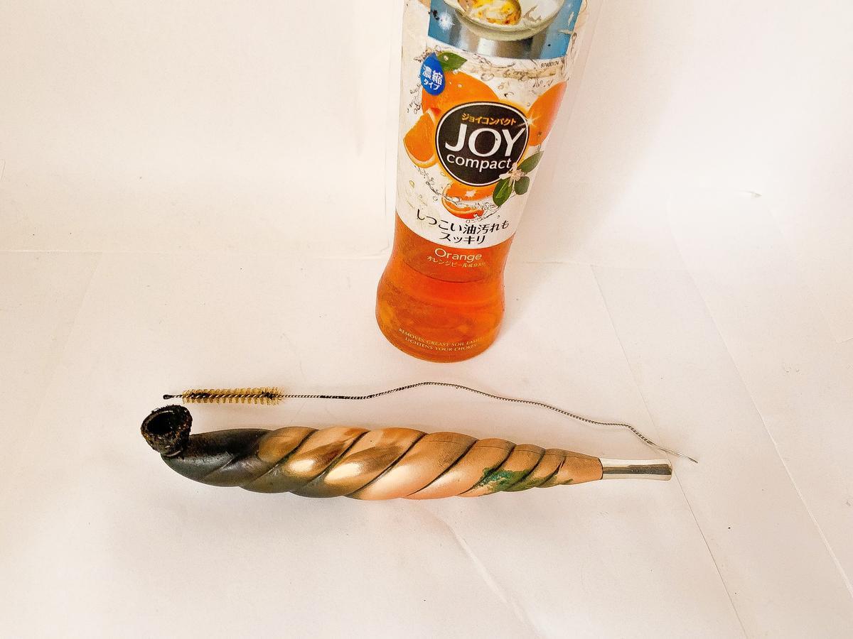 手綱煙管を掃除しました