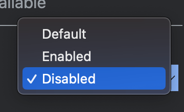 Disabled