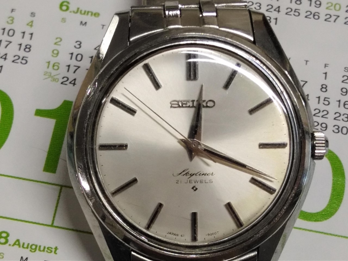 セイコースカイライナーヴィンテージ レア 6100-8000
