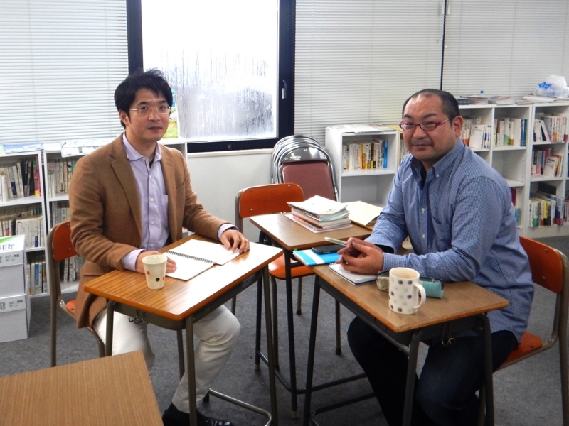 f:id:seisakuken:20170218170205j:plain 滝口克典会員&伊藤嘉高会員写真