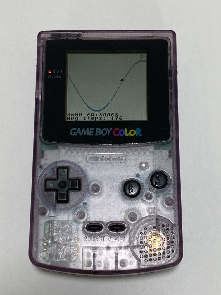 ゲームボーイ、ゲームボーイアドバンス開発機等　CUBIC STYLE ゲームボーイ上で強化学習を行う part8 - select766's diary