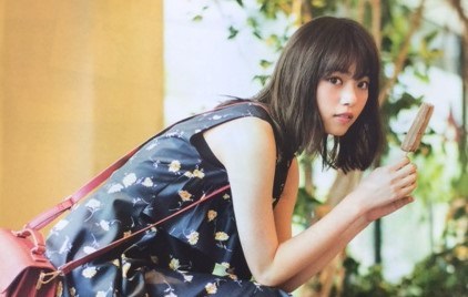 Non No掲載 乃木坂46西野七瀬が着るストライプ柄ワンピ ス 18春コーデ With You