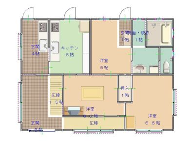 住宅間取り作成ソフト つくる家
