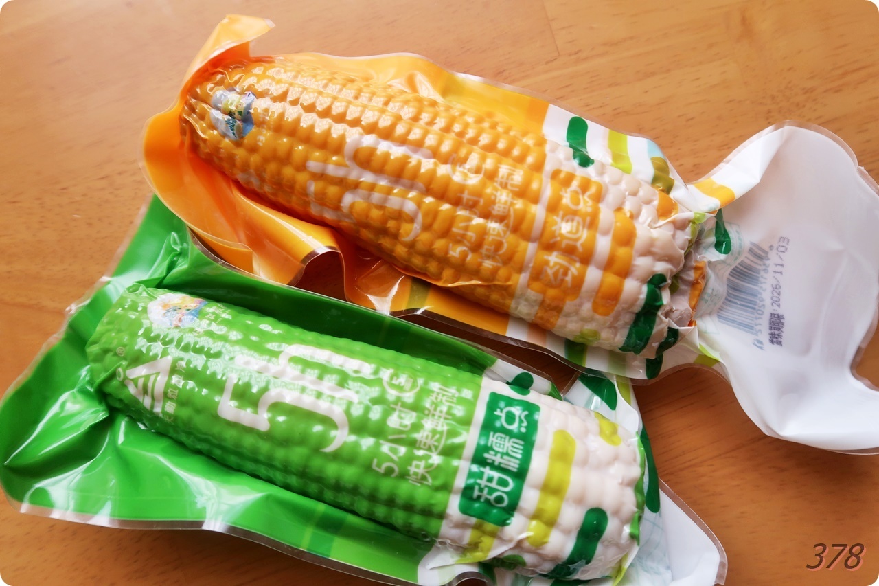 中国のとうもろこし（糯玉米）でとうもろこしご飯を作ったらもちもち