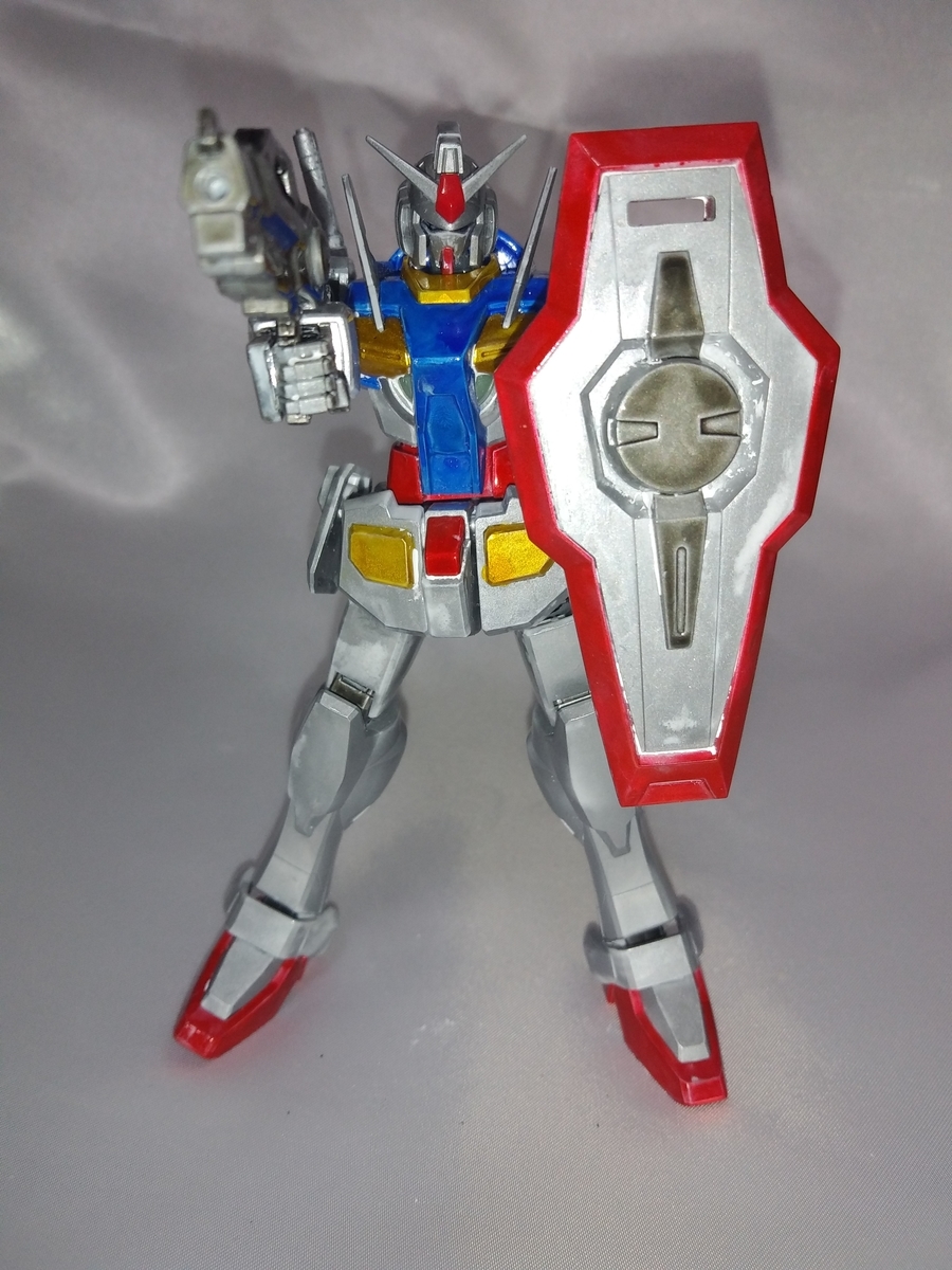 ガンプラ Oガンダム 実戦配備型 ビームライフル シールド ポーズ3