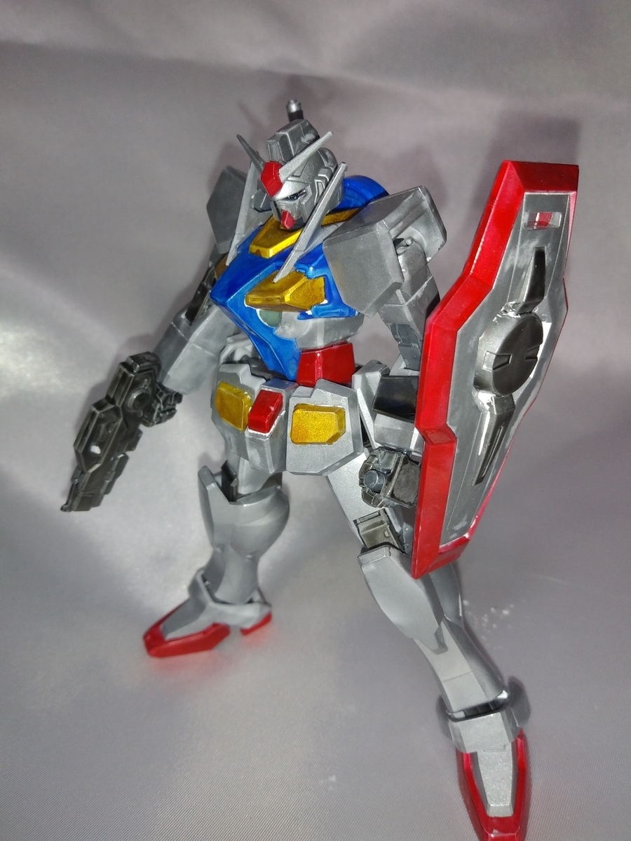 ガンプラ Oガンダム 実戦配備型 ビームライフル シールド ポーズ6
