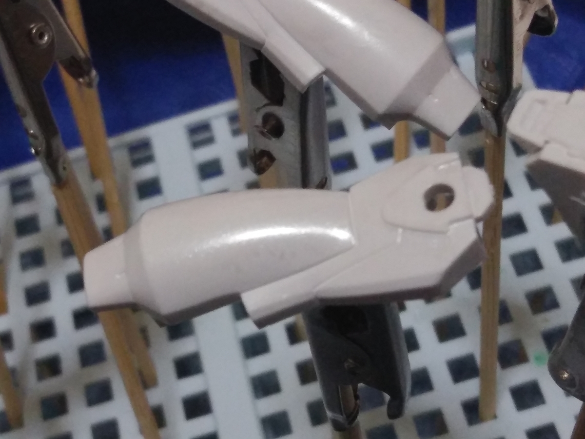 ガンプラ　パーツ　パール塗装　その２