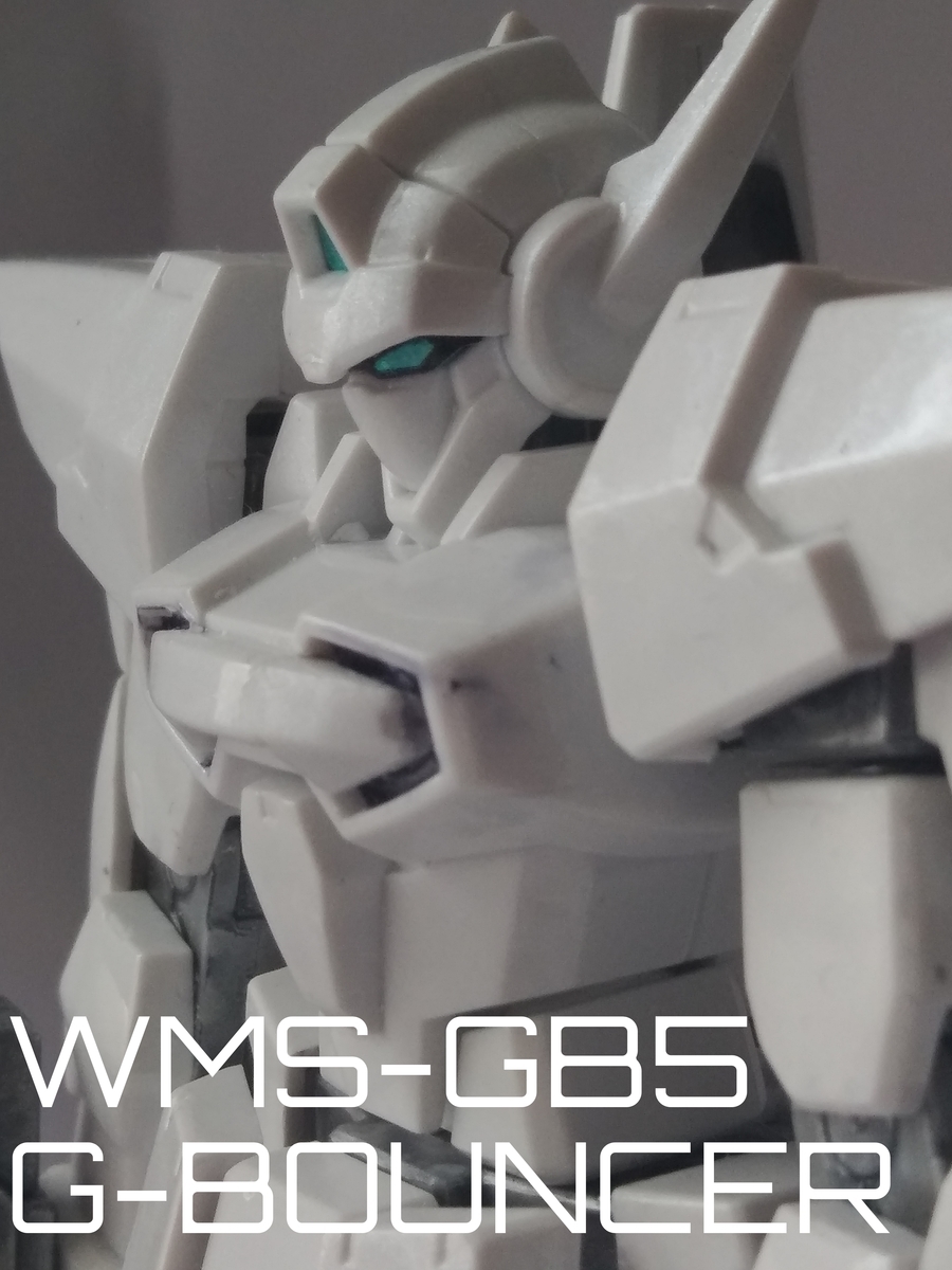 ガンプラ　Gバウンサー　バストアップ
