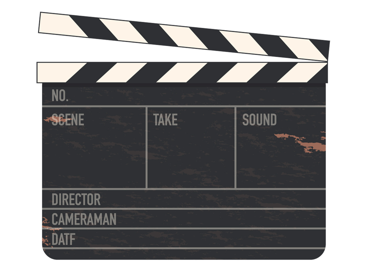 カチンコ（ボールド） 現場での専門用語 - 映画を撮ろうぜオヤジ達！