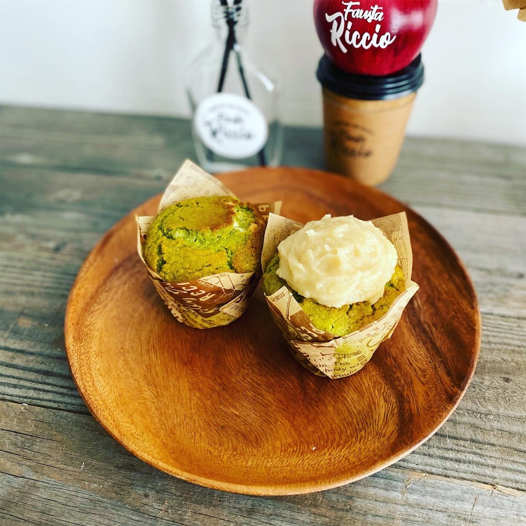 抹茶レモンとホワイトチョコレート レモンカスタードマフィン Snens Of Fun Works