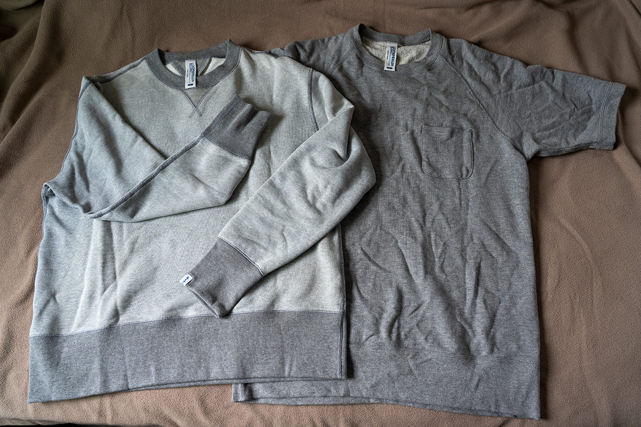 LOOPWHEELER×BEAMS PLUS〉のクルーネック スウェット