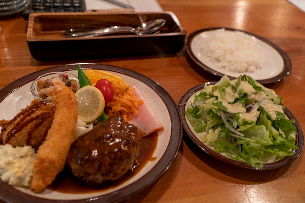 高野の町洋食〈まるさか洋食堂〉ランチ