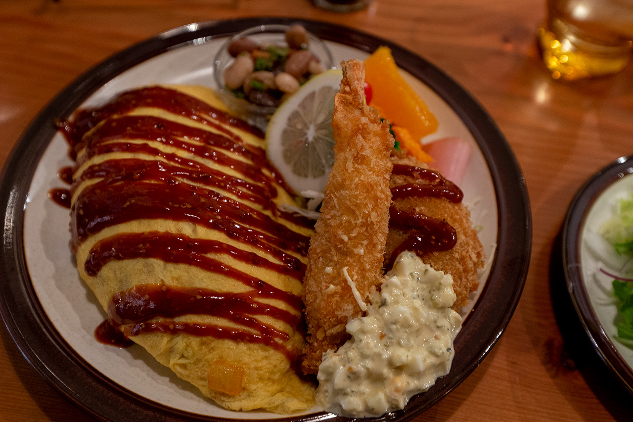 高野の町洋食〈まるさか洋食堂〉ランチ