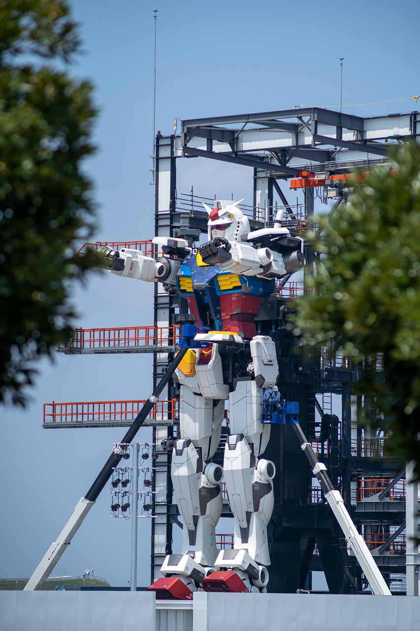 〈GUNDAM FACTORY YOKOHAMA〉のガンダムその２