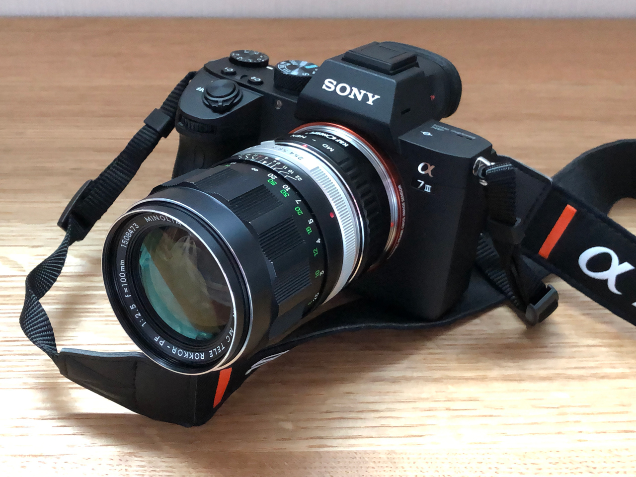 SONY α7IIIとミノルタのオールドレンズで撮る。〈MC TELE ROKKOR