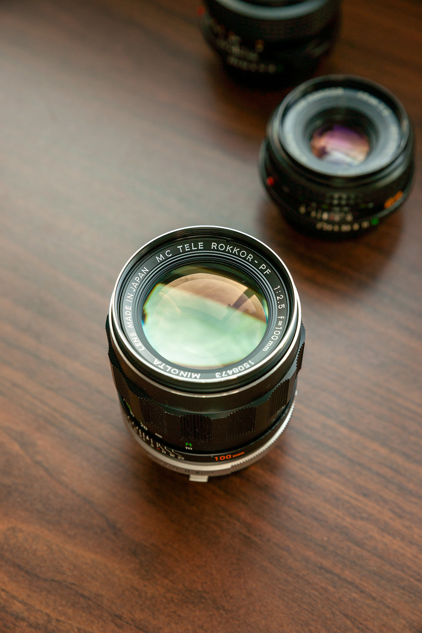 MINOLTA ミノルタ MC ROKKOR-PF 85mm f/1.7 MC MDマウント 分解清掃済