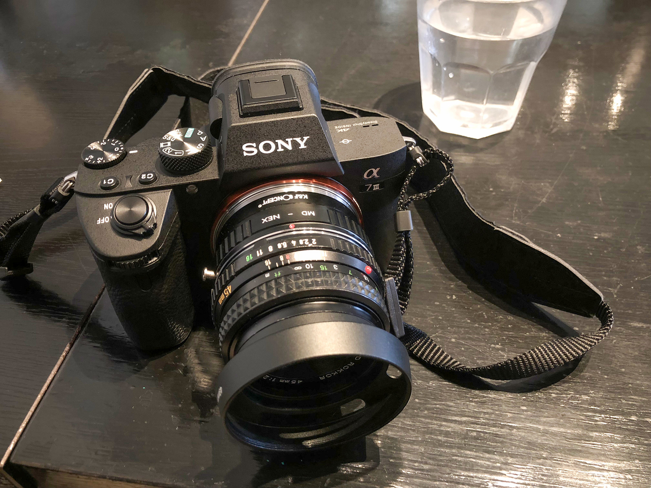 SONY α7IIIとミノルタのオールドレンズで撮る。〈MD ROKKOR 45mm F2