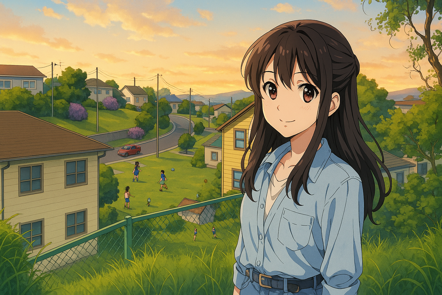 京アニ風AIイラスト