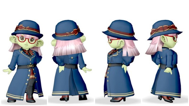 セレどれ 200】レベル110新防具◇グレイスフルコートを着てみたよ