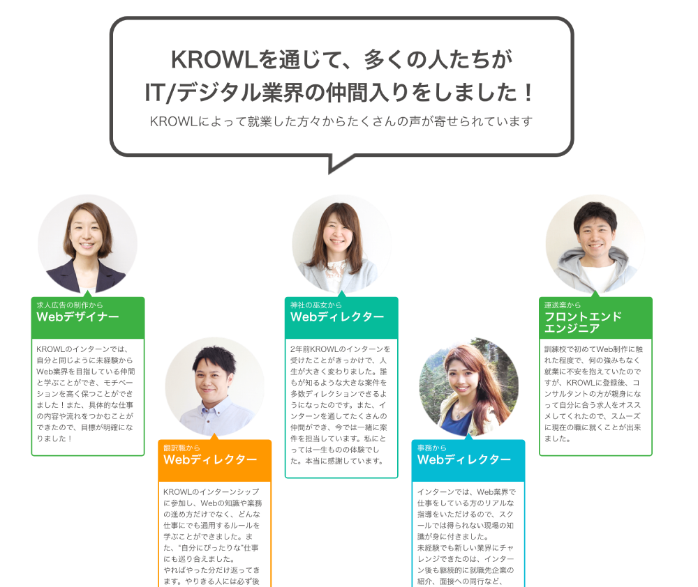KROWLさんのLPにも掲載していただきました