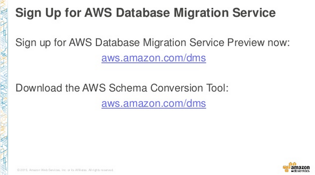 DAT205 NEW LAUNCH Introduction to AWS Database Migration Service