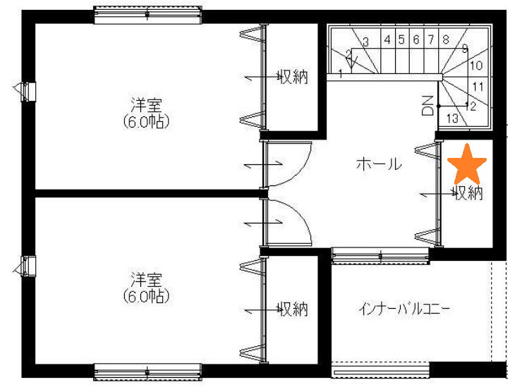 ３階間取り：プロトタイプ