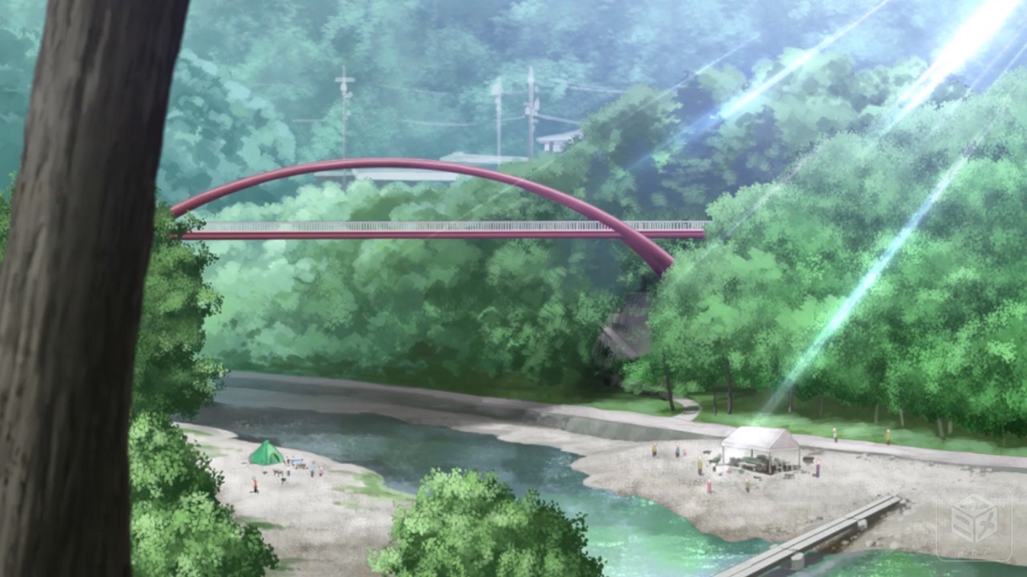 ヤマノススメ聖地巡礼 ⑤割岩橋・飯能河原 - 瀨田のひとりごと