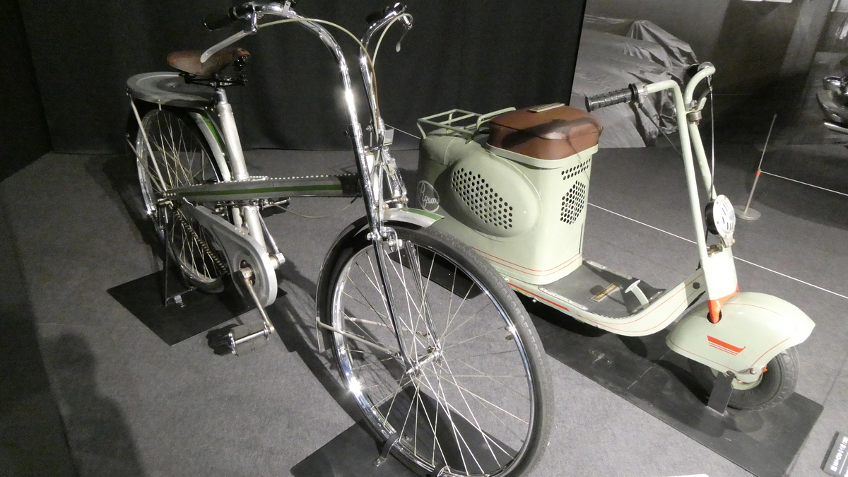 自転車 年寄りの戯言619 PHEVトヨタ博物館に行く 零戦が自転車に
