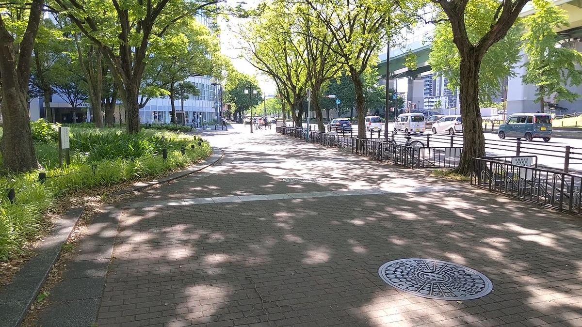 散歩中