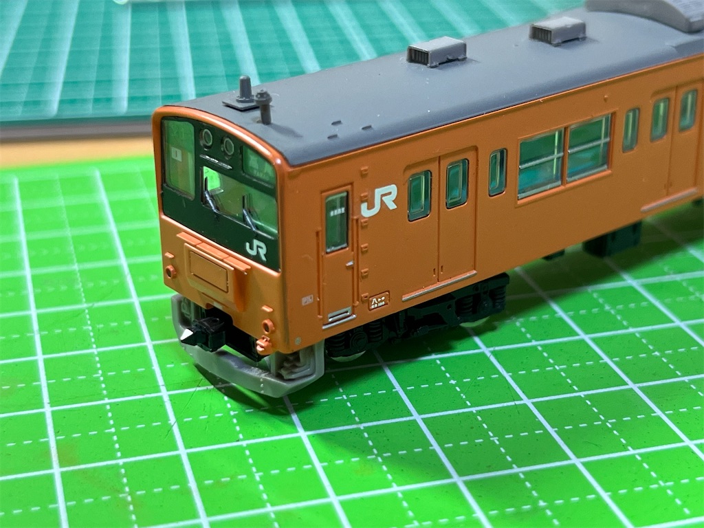 10 鉄コレ201系の改修② - 総合車両センターのブログ⊂( ・ω・)⊃
