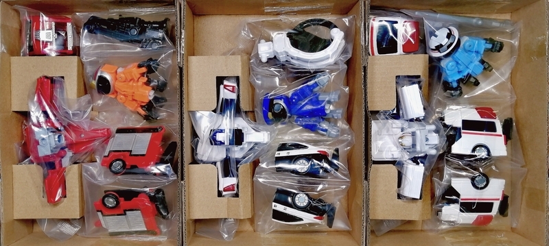 トミカヒーローズ ジョブレイバー 警察 消防 救急 スタートダッシュDXセット 警察 消防 救急 スタートダッシュDXセット｜トミカヒーローズ