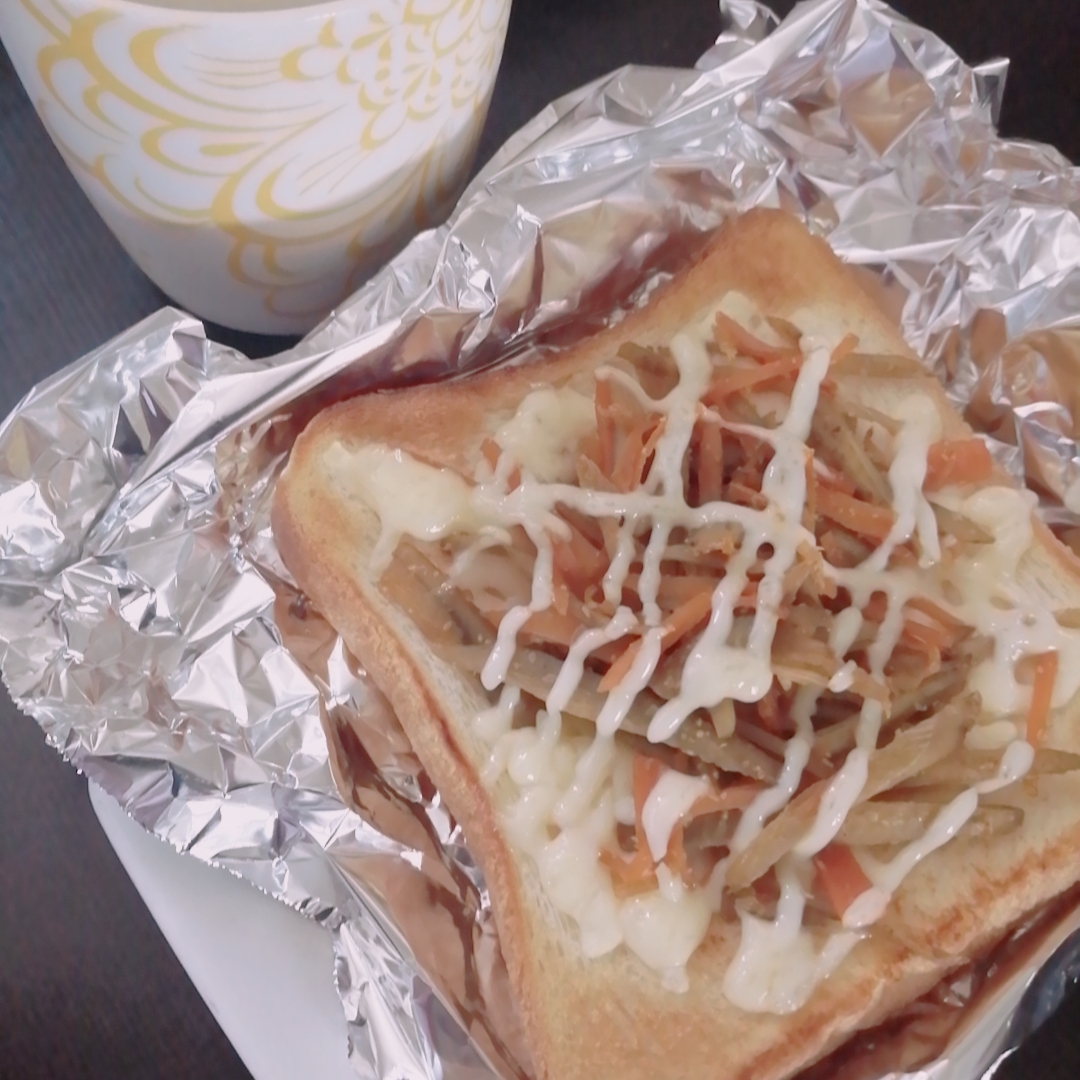 きんぴらごぼうパン