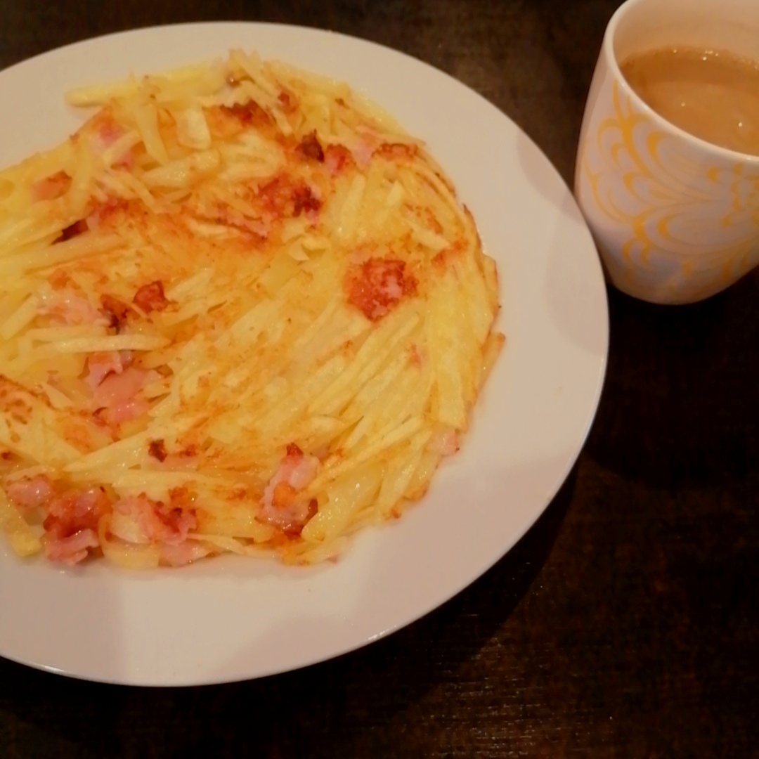 じゃがいもとチーズのガレット