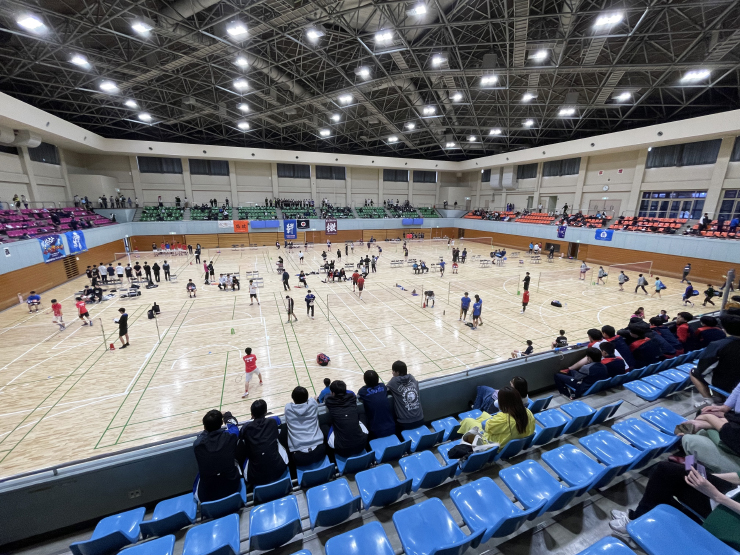 山梨県小瀬スポーツ公園体育館