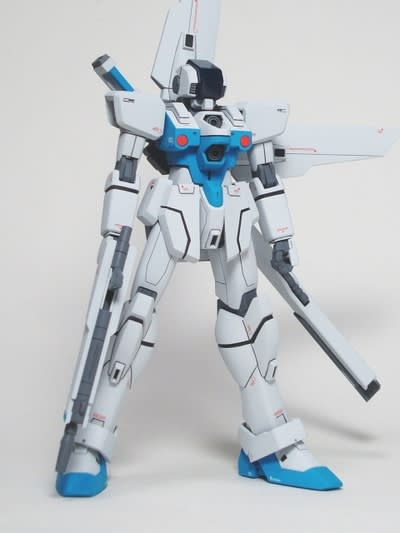 GXビット完成（1/144HGAWガンダムX＋Bクラブ製c.o.v.e.r.kit