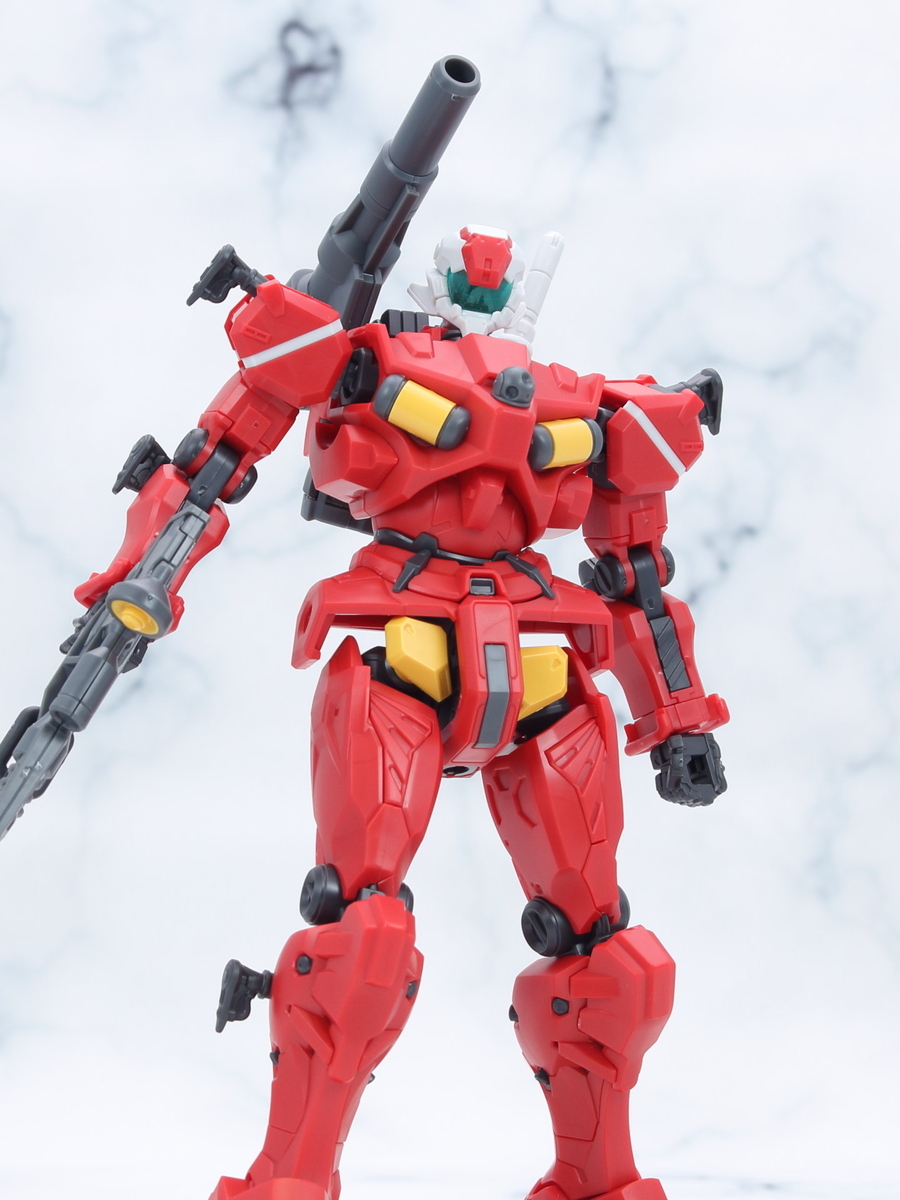 HG エグザベ専用ギャン（ハクジ装備） HG 軽キャノン　2種セット HG 軽キャノン、エグザベ専用ギャン(ハクジ装備) 素組み