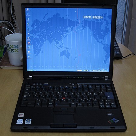 Thinkpad T60(中古)を購入 - 昔モバイルをバックパックに