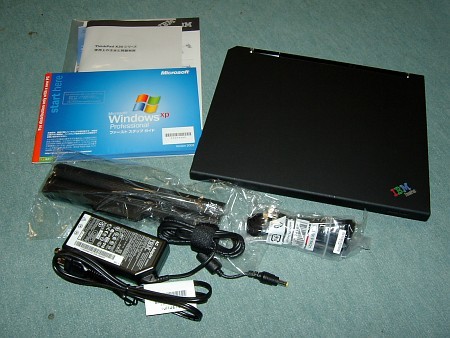 10年間ありがとう：Thinkpad X31 - 昔モバイルをバックパックに