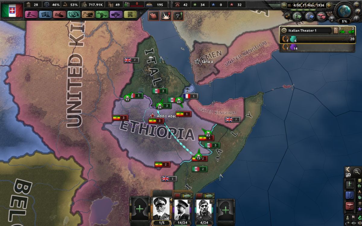 Hoi4 枢軸イタリアaar Make Rome Great Again 第1回 第二次エチオピア戦争まで 闇鍋録 Byシハル