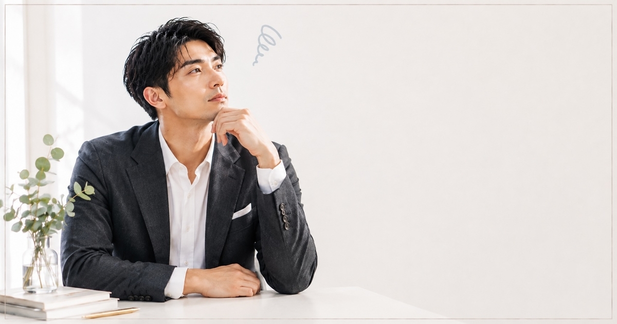 癖に悩んでいる男性
