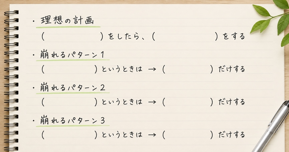 【保存用】穴埋めテンプレート